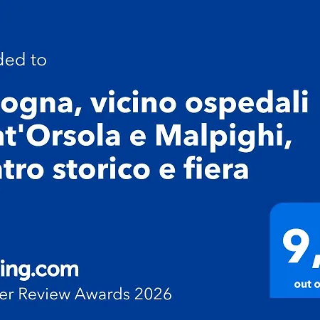 Bologna, Vicino Ospedali Sant'orsola E Malpighi, Centro Storico E Fiera Appartement Bologna